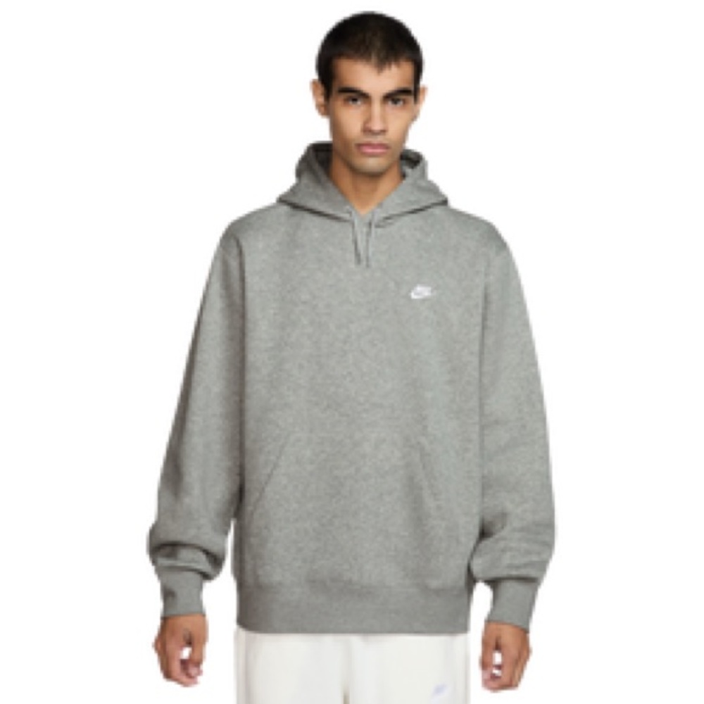 Nike Heather Gray Pullover Hoodie